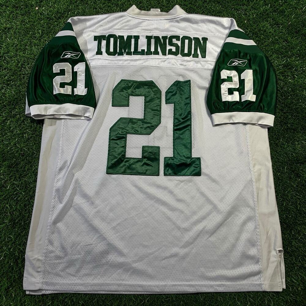 LaDainian Tomlinson NY Jets #21 Reebok On-Field Authentic Jersey Size 54 XXL